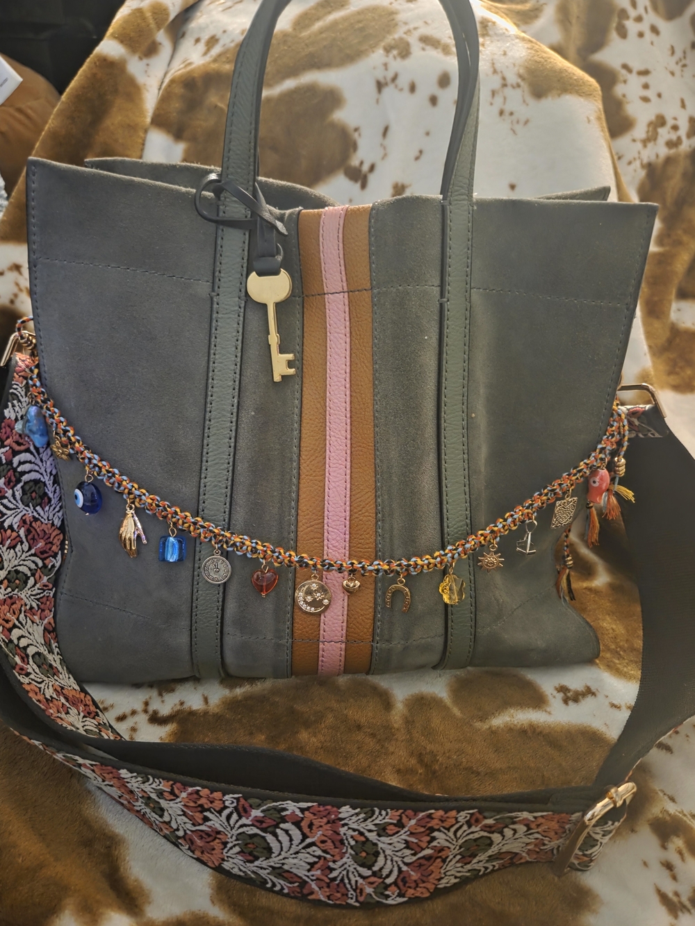 Aloe Green Zfossil CARMEN BAG - Picture 3 of 12